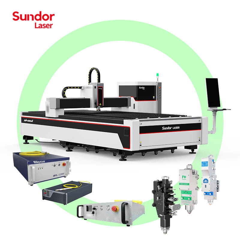 Cnc 1000w Fiber Laser Cutting Machine For Carbon Steel